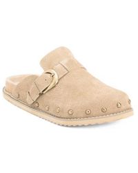 Marshalls - Suede Bronco Studded Clogs For - Lyst