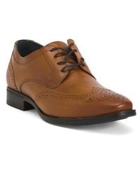 Marshalls - Leather Gibbons Wingtip Oxfords For - Lyst