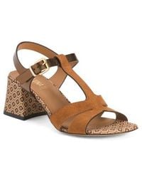 Marshalls - Leather Sandals With Buckle For - Lyst