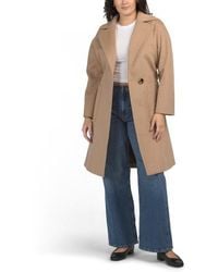 Marshalls - Virgin Wool And Cashmere Blend Long Coat For - Lyst
