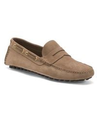 Marshalls - Suede Drivers For - Lyst