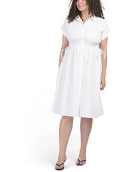 Marshalls - Drop Shoulder Button Down Maxi Dress For - Lyst