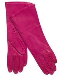 Marshalls - Nappa Leather Basic Gloves With Silk Lining For - Lyst