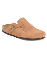 Marshalls - Suede Clogs For - Lyst