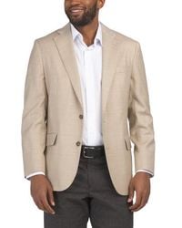 Marshalls - Wool Blend Classic Suit Jacket For - Lyst