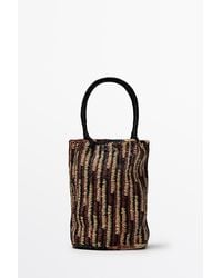 MASSIMO DUTTI - Mini Borsa A Secchiello - Lyst