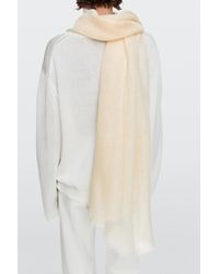 MASSIMO DUTTI - Plain 100% Linen Scarf - Lyst
