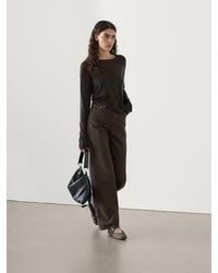 MASSIMO DUTTI - Jean Straight Mid-Rise - Lyst