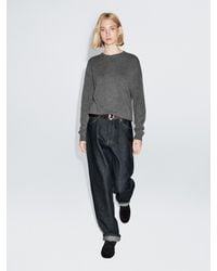 MASSIMO DUTTI - Jersey Punto Cuello Redondo 100% Cashmere - Lyst