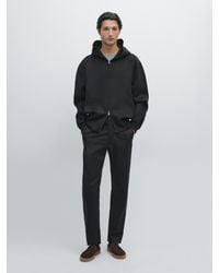 MASSIMO DUTTI - Pantalón Slim Fit Mezcla Algodón - Lyst