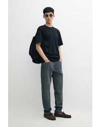 MASSIMO DUTTI - 100% Cotton Double-Neck T-Shirt - Lyst