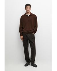 MASSIMO DUTTI - Corduroy Tapered Fit Pants - Lyst