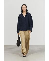 MASSIMO DUTTI - Flowing Double-Breasted Shirt - Lyst