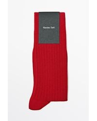 MASSIMO DUTTI - Ribbed Knit Socks - Lyst