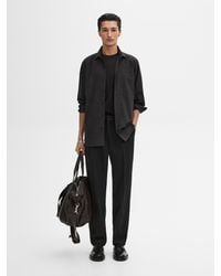 MASSIMO DUTTI - Hemd Aus Reiner Baumwolle Im Regular-Fit Mit Mikrostreifen - Lyst