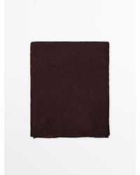 MASSIMO DUTTI - 100% Kasjmier Sjaal - Lyst