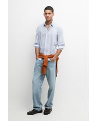 MASSIMO DUTTI - 100% Cotton Regular Fit Gingham Check Shirt - Lyst