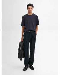MASSIMO DUTTI - T-Shirt Aus Baumwollmischgewebe - Lyst