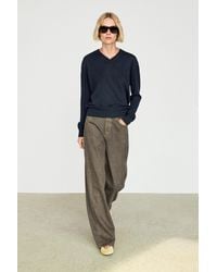 MASSIMO DUTTI - 100% Cashmere Knit Sweater - Lyst