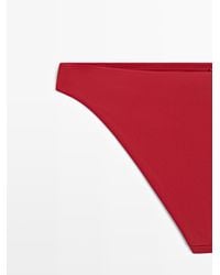 MASSIMO DUTTI - Triangle Bikini Top - Lyst