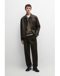 MASSIMO DUTTI - Corduroy Jogger Fit Pants - Lyst