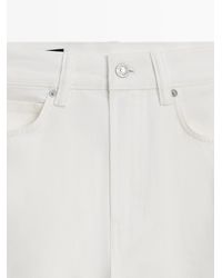 MASSIMO DUTTI - Jeans Flare Fit Tiro Alto - Lyst