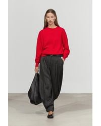 MASSIMO DUTTI - 100% Cashmere Long Sleeve Sweater - Lyst