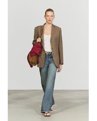 MASSIMO DUTTI - 100% Wool Melange Suit Blazer - Lyst