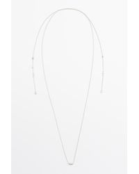 MASSIMO DUTTI - Multi-Way Piece Necklace - Lyst
