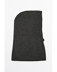 MASSIMO DUTTI - 100% Cashmere Knit Balaclava - Lyst
