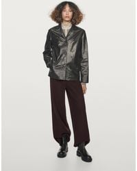 MASSIMO DUTTI - Pantalón Recto Con Lana - Lyst