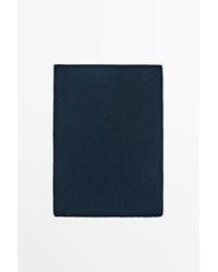 MASSIMO DUTTI - 100% Cashmere Fine-Knit Scarf - Lyst