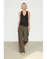 MASSIMO DUTTI - 100% Cashmere Knit Top - Lyst