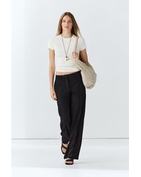 MASSIMO DUTTI - Flowing Straight-Leg Pants - Lyst