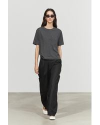 MASSIMO DUTTI - Barrel Fit Cargo Pants - Lyst