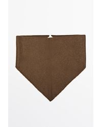 MASSIMO DUTTI - 100% Cashmere Bandana - Lyst