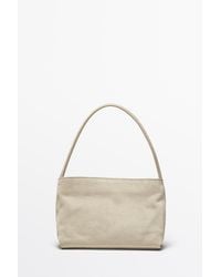 MASSIMO DUTTI - Split Suede Leather Shoulder Bag - Lyst