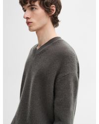 MASSIMO DUTTI - Strickpullover Aus 100 Kaschmir Mit V-Ausschnitt - Lyst