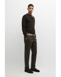 MASSIMO DUTTI - Slim Fit Pants - Lyst