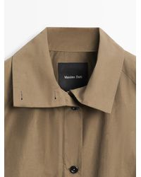 MASSIMO DUTTI - High Neck Bomber Jacket - Lyst
