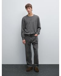 MASSIMO DUTTI - Jersey Punto 100% Lana Merino - Lyst