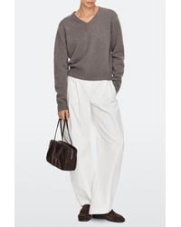 MASSIMO DUTTI - Nappa Leather Mini Duffle Bag - Lyst