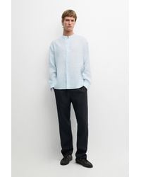 MASSIMO DUTTI - 100% Linen Regular Fit Shirt - Lyst