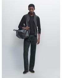 MASSIMO DUTTI - Knit Wool Blend Sweater - Lyst