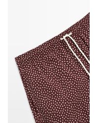 MASSIMO DUTTI - Polka Dot Print Swimming Trunks - Lyst