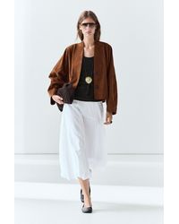MASSIMO DUTTI - Panelled Flowing Midi Skirt - Lyst