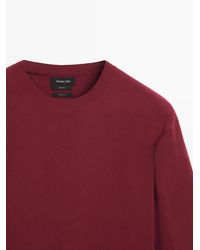 MASSIMO DUTTI - Wool Knit Sweater - Lyst