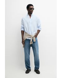 MASSIMO DUTTI - 100% Linen Regular Fit Shirt - Lyst