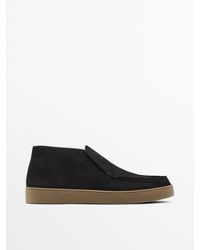 MASSIMO DUTTI - Splitsuède Schoenen - Lyst