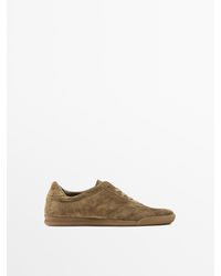 MASSIMO DUTTI - Sportschoenen Van Suède - Lyst
